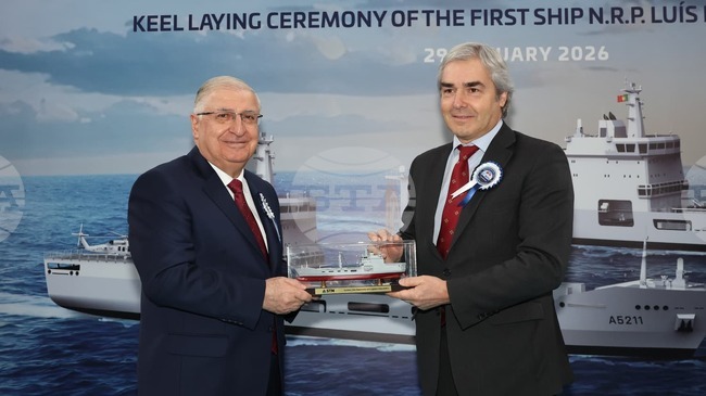 Турция започва строежа на военен кораб за Португалия 