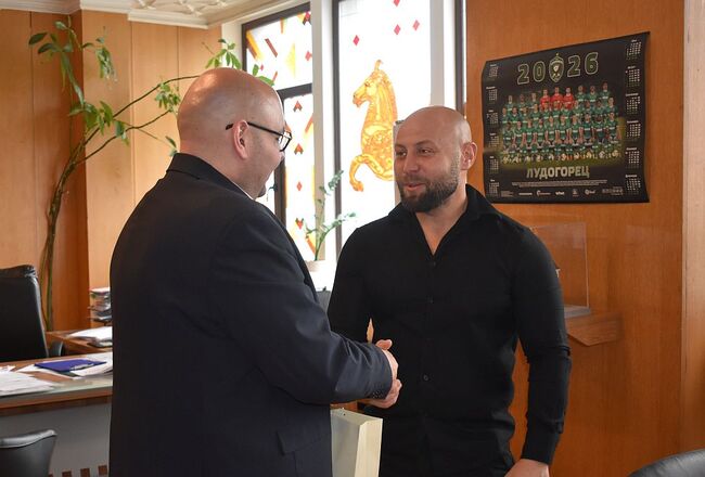  Община Разград: Кметът Добрин Добрев се срещна с Кмета на Община Раднево инж. Георги Петров 