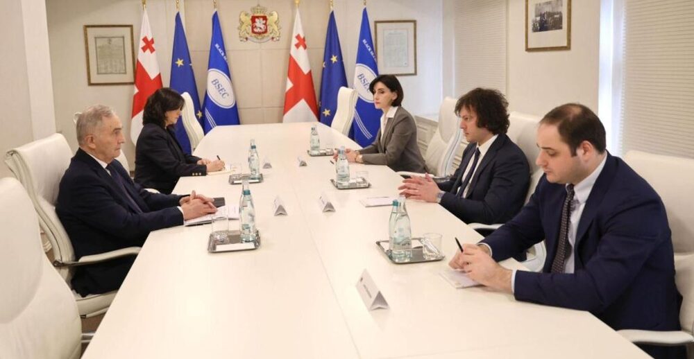 ГПБ: Премиерът на Грузия се срещна с генералния секретар на ОЧИС