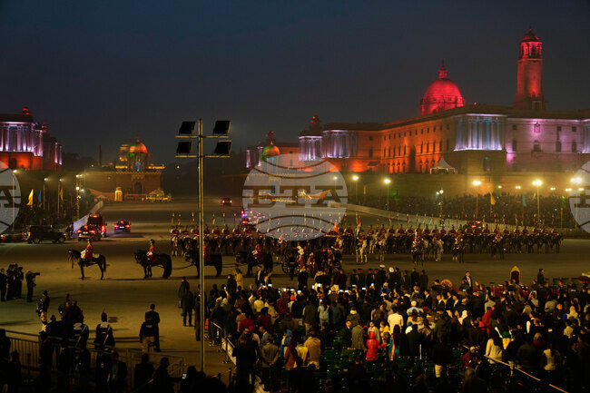 India Beating Retreat