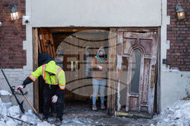 Chabad Headquarters Car Crash