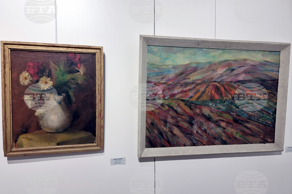 Ямбол - Андон Топчиев - изложба