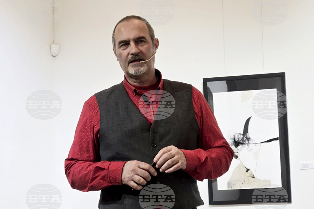 Добрич - Румен Райков - литография