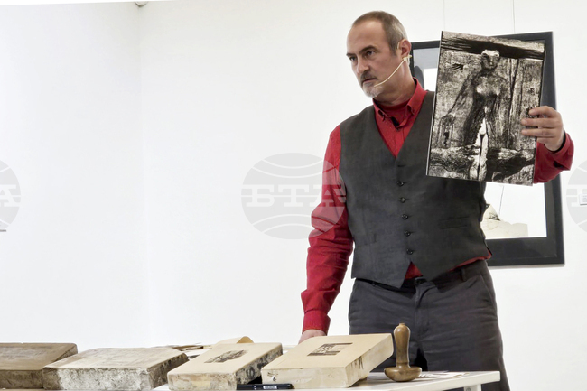 Добрич - Румен Райков - литография