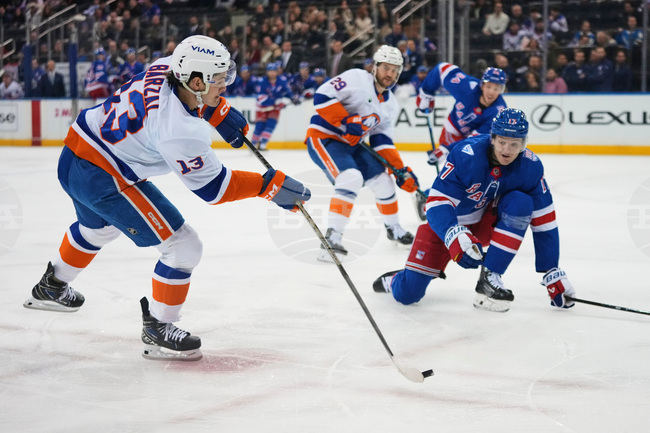 Islanders Rangers Hockey