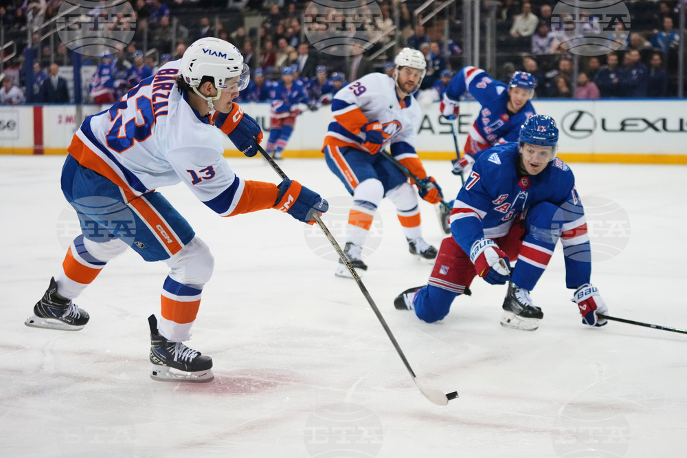 Islanders Rangers Hockey