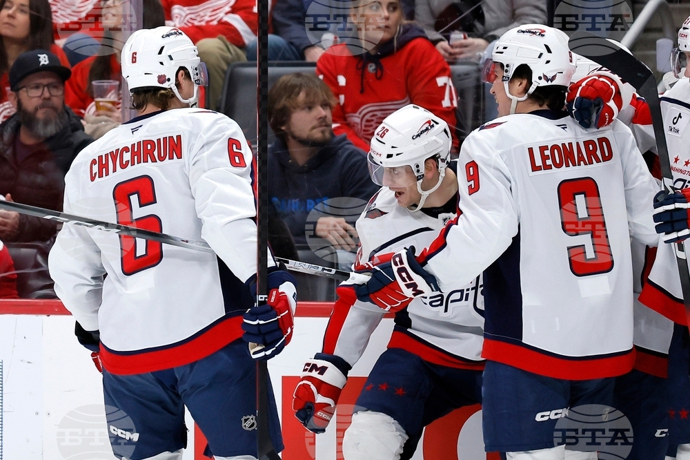 Capitals Red Wings Hockey