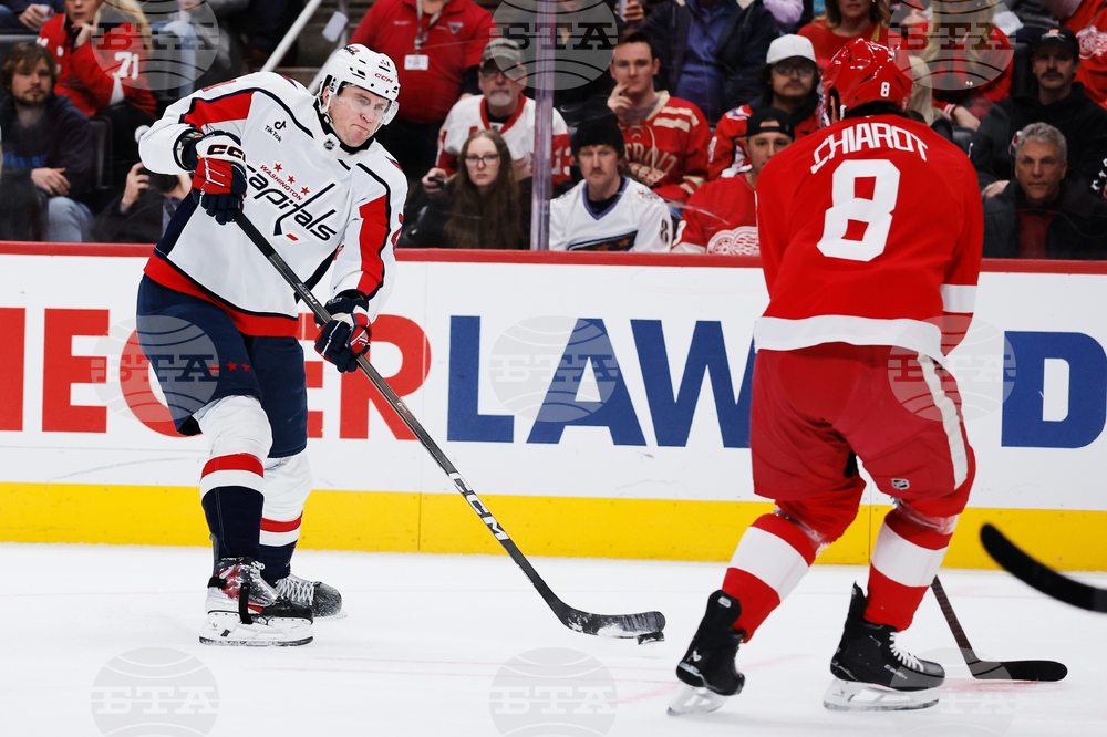 Capitals Red Wings Hockey