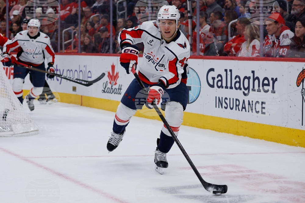 Capitals Red Wings Hockey