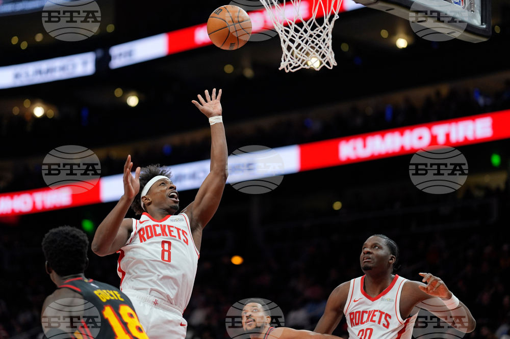 Rockets Hawks Basketball