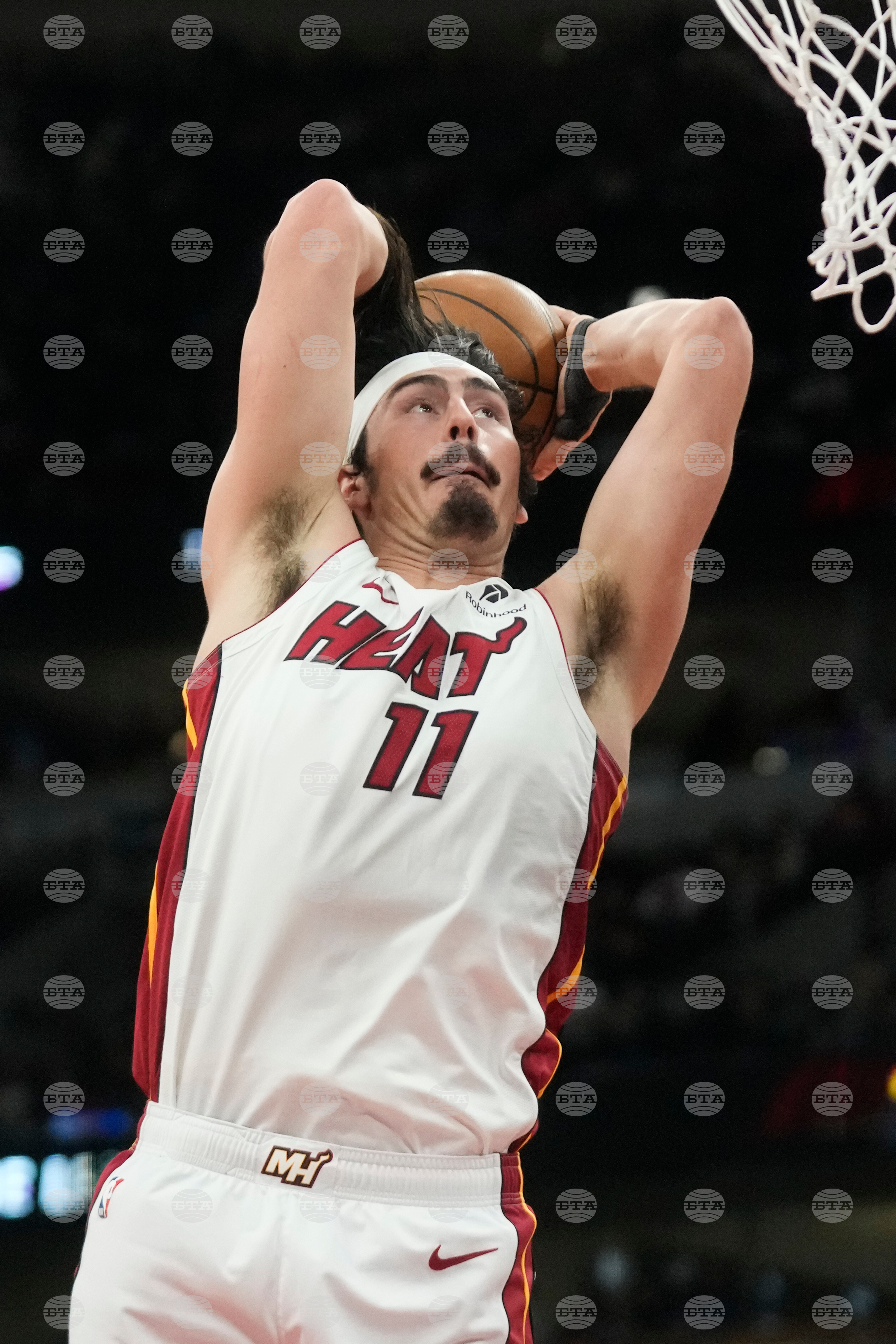 Heat Bulls Basketball