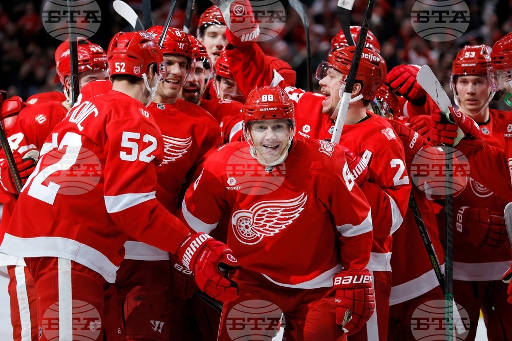 Capitals Red Wings Hockey