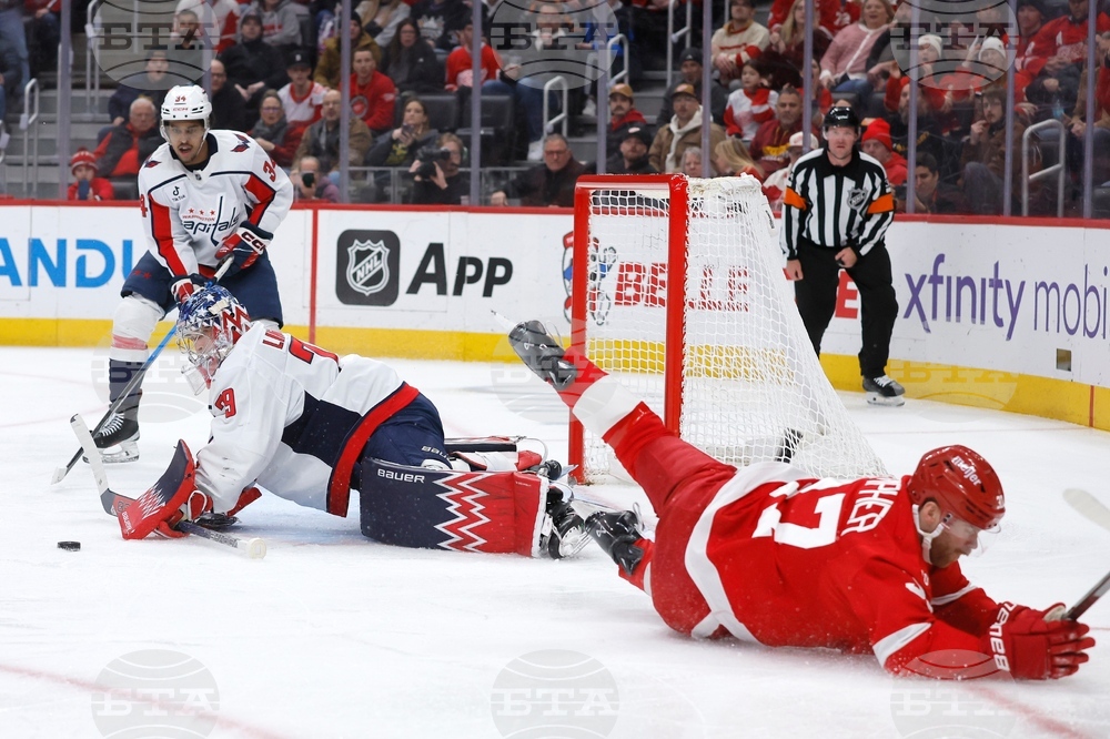 Capitals Red Wings Hockey