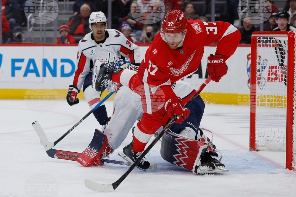 Capitals Red Wings Hockey