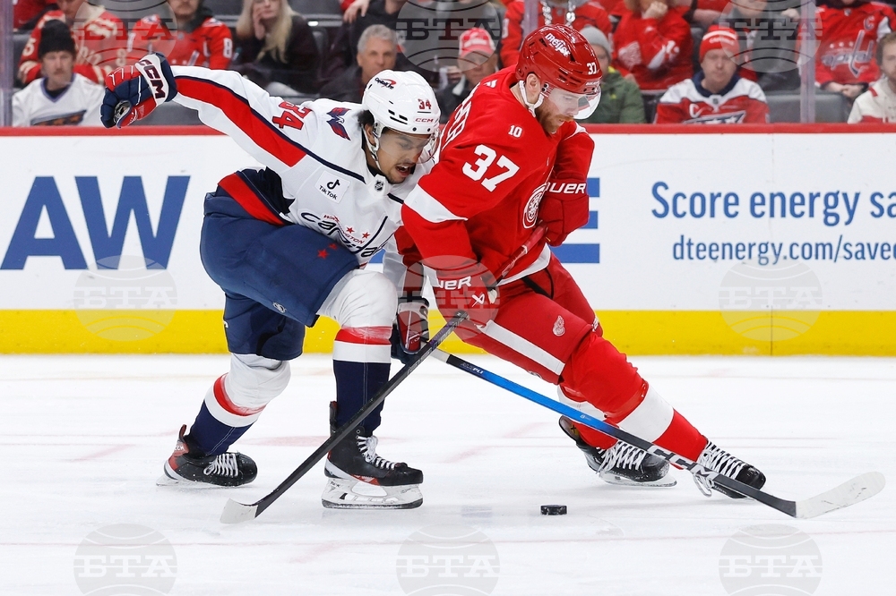 Capitals Red Wings Hockey