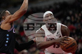 Heat Bulls Basketball