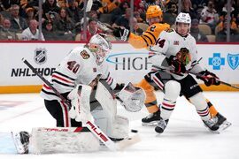 Blackhawks Penguins Hockey