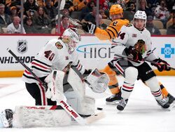 Blackhawks Penguins Hockey