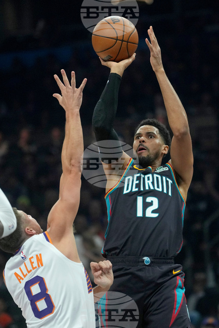 Pistons Suns Basketball