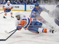 Islanders Rangers Hockey