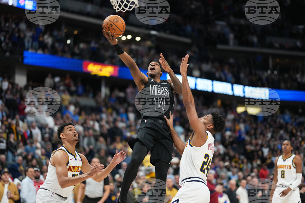 Nets Nuggets Basketball