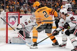 Blackhawks Penguins Hockey