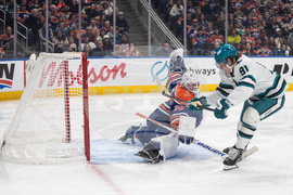 Sharks Oilers Hockey