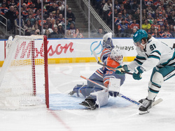 Sharks Oilers Hockey