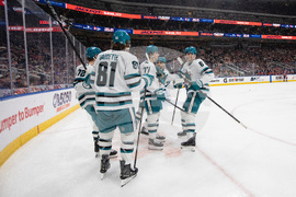 Sharks Oilers Hockey