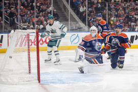 Sharks Oilers Hockey