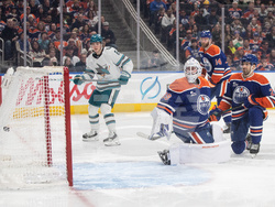 Sharks Oilers Hockey