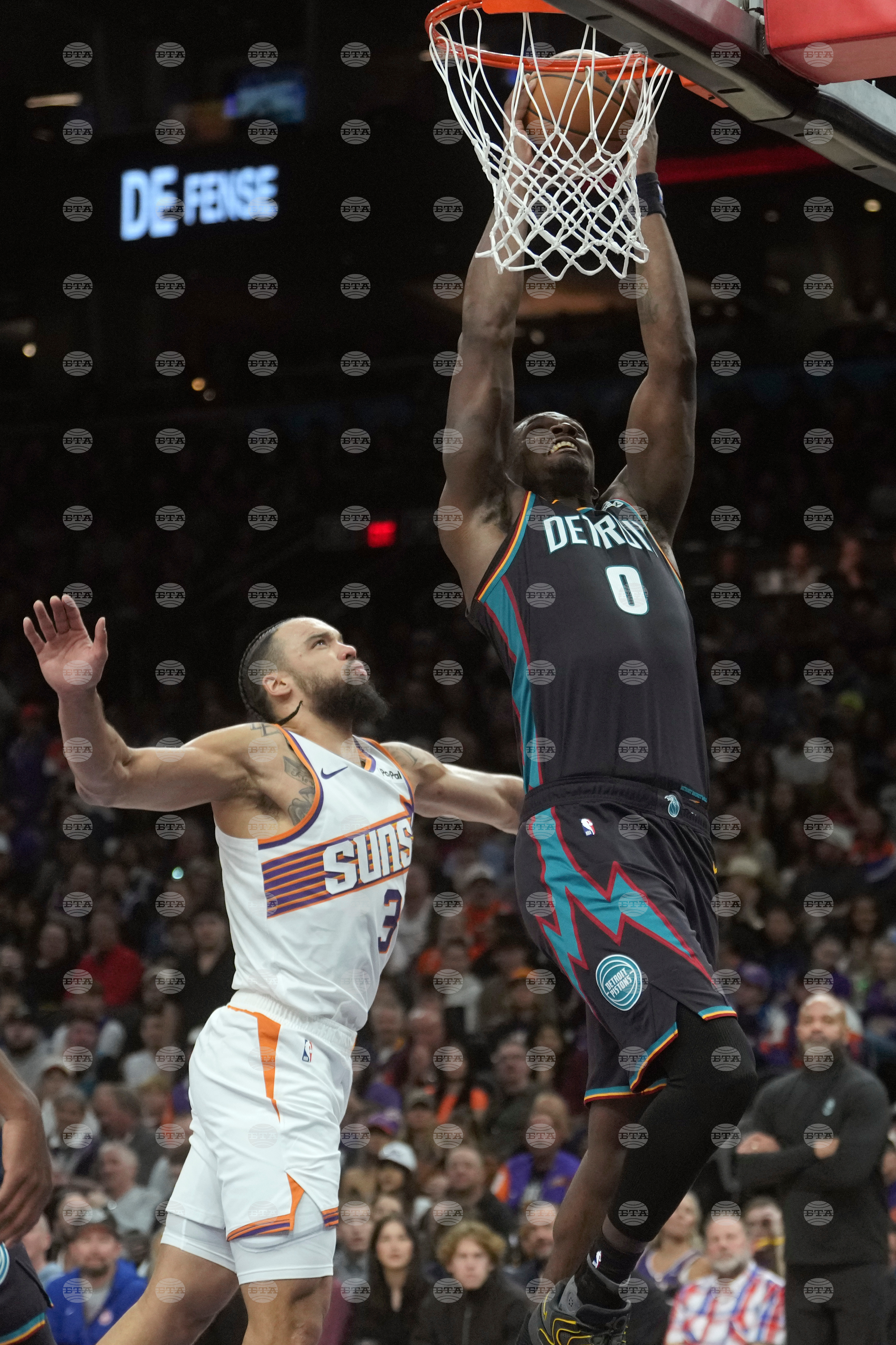 Pistons Suns Basketball