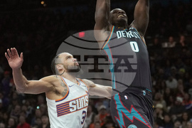 Pistons Suns Basketball