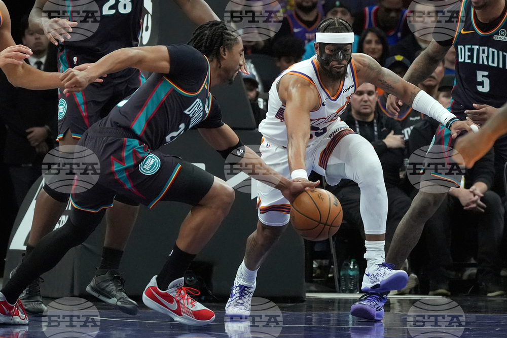 Pistons Suns Basketball