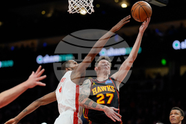 Rockets Hawks Basketball