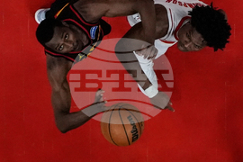 Rockets Hawks Basketball