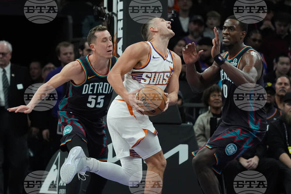 Pistons Suns Basketball