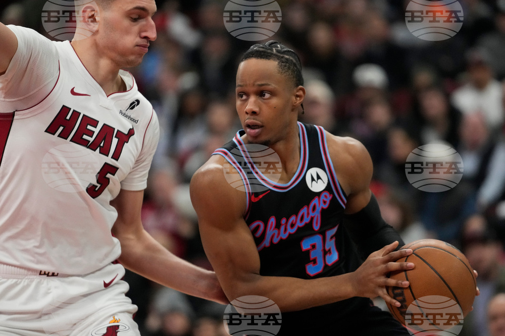 Heat Bulls Basketball