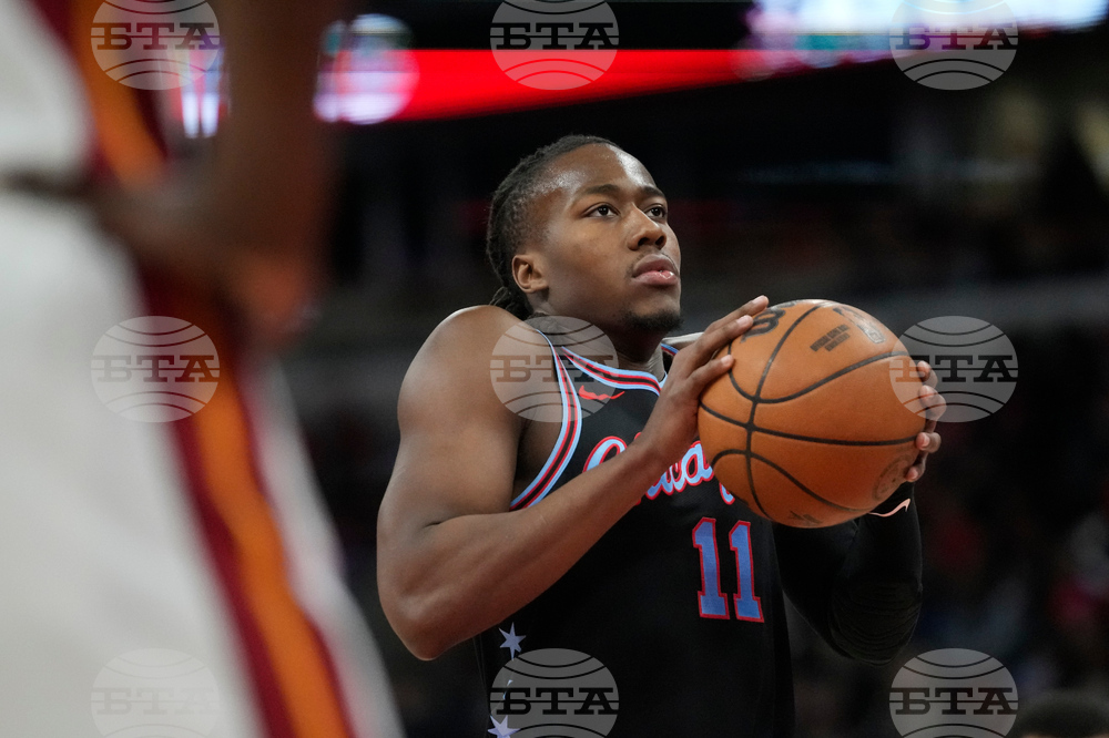 Heat Bulls Basketball