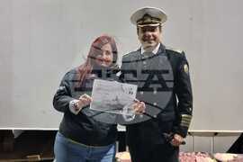 НИК 421 - пролива Дрейк - прекосяване - грамоти