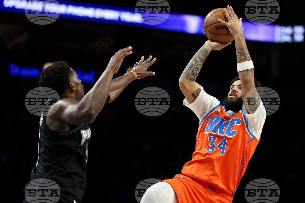 Thunder Timberwolves Basketball