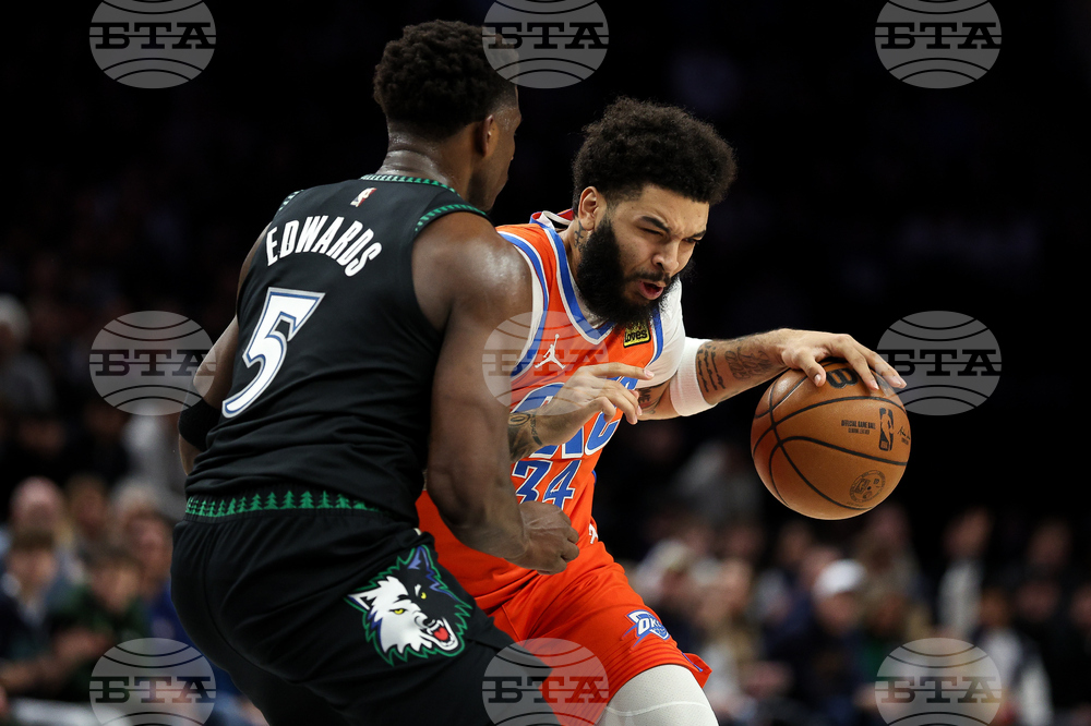 Thunder Timberwolves Basketball