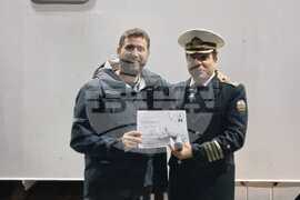 НИК 421 - пролива Дрейк - прекосяване - грамоти