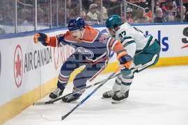 Sharks Oilers Hockey
