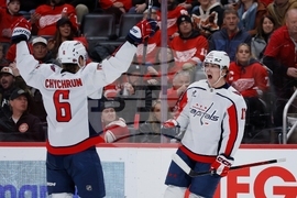 Capitals Red Wings Hockey