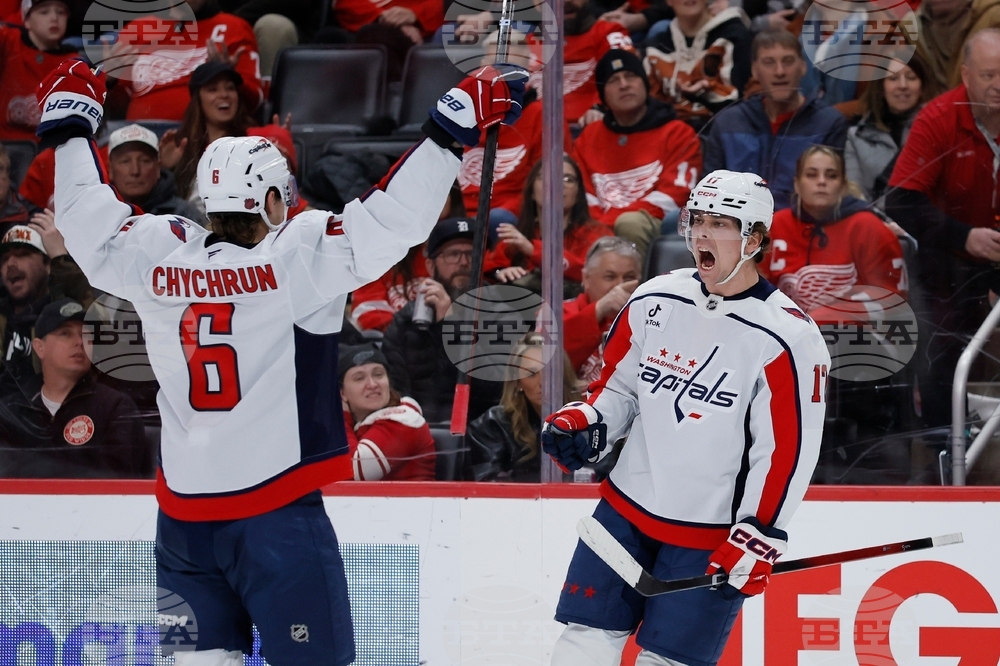 Capitals Red Wings Hockey