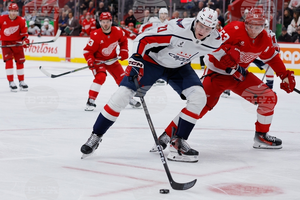 Capitals Red Wings Hockey