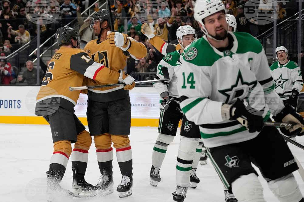 Stars Golden Knights Hockey