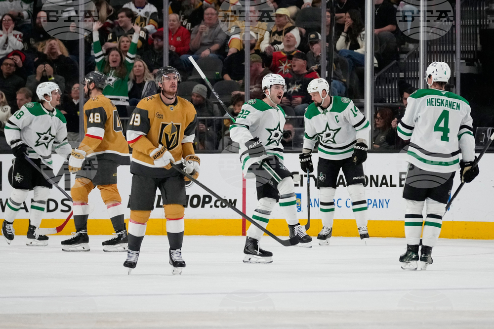 Stars Golden Knights Hockey