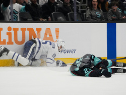 CORRECTION Maple Leafs Kraken Hockey